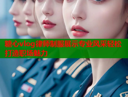 糖心vlog律师制服展示专业风采轻松打造职场魅力