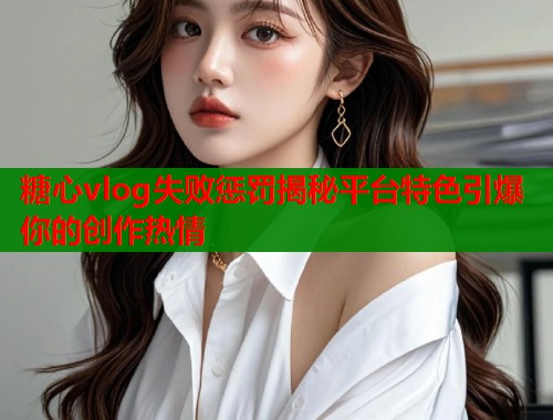 糖心vlog失败惩罚揭秘平台特色引爆你的创作热情