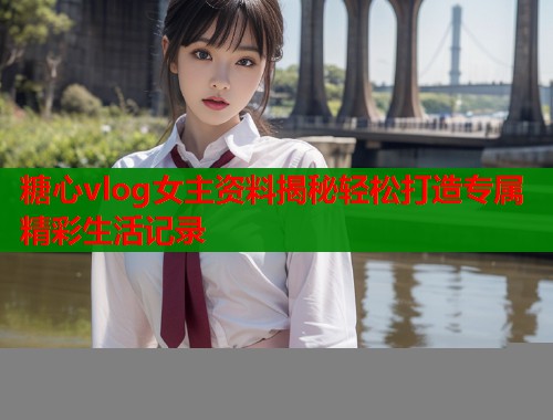 糖心vlog女主资料揭秘轻松打造专属精彩生活记录