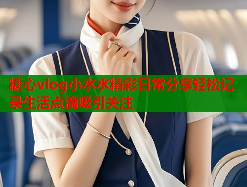 糖心vlog小水水精彩日常分享轻松记录生活点滴吸引关注