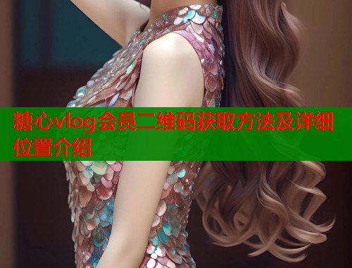 糖心vlog会员二维码获取方法及详细位置介绍